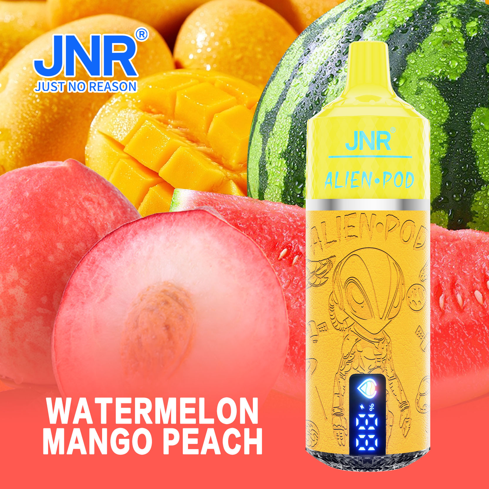 JNR-ALEN-POD-13000 puffs-vape-e-cigarette-Original factory low-price wholesale