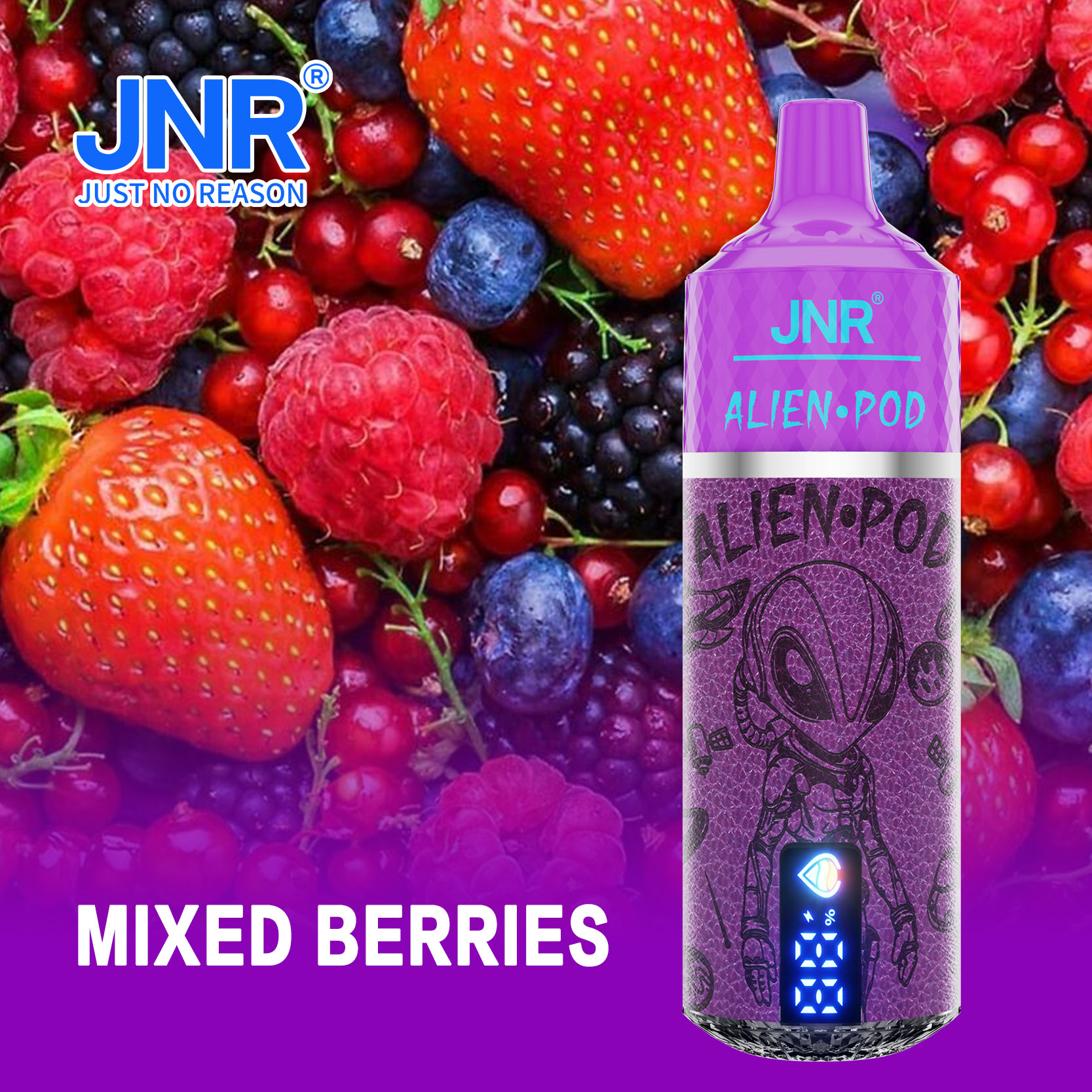 JNR-ALEN-POD-13000 puffs-vape-e-cigarette-Original factory low-price wholesale