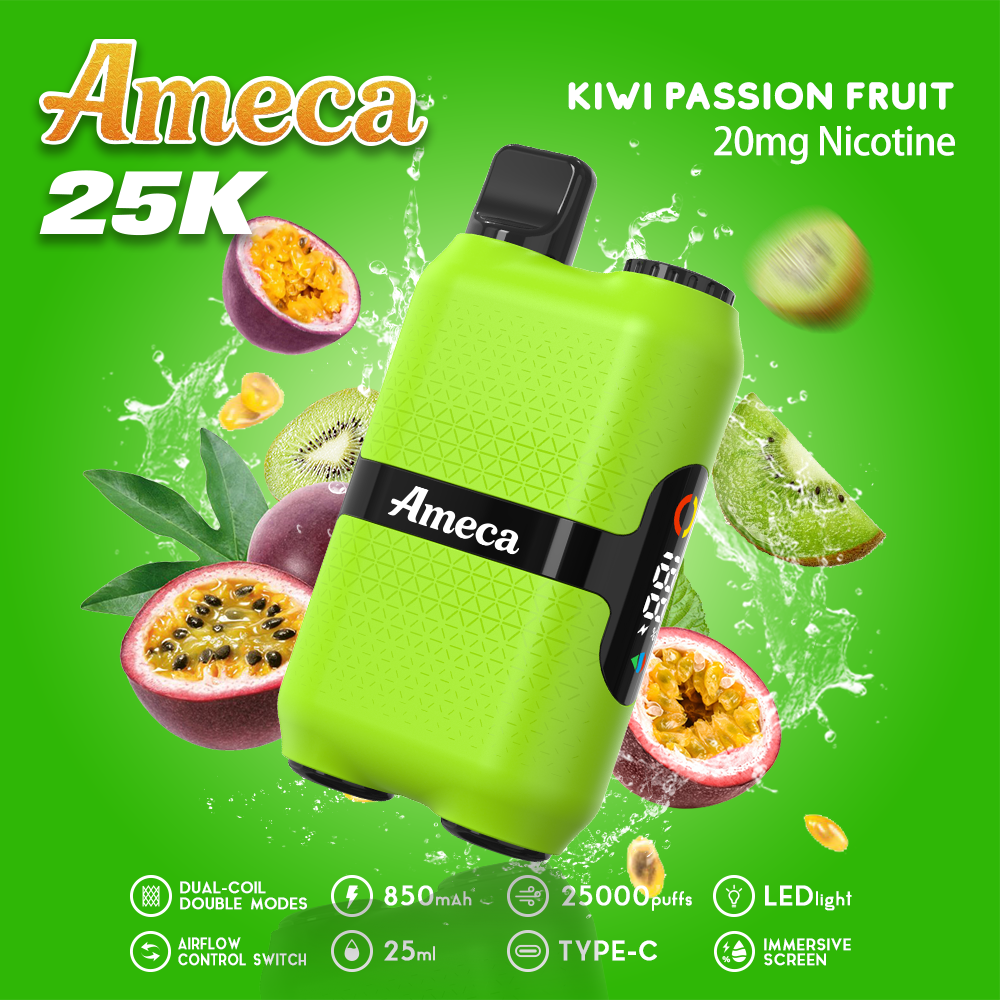 Ameca-25000 puffs-vape-E-cigarette-Original factory low-price wholesale