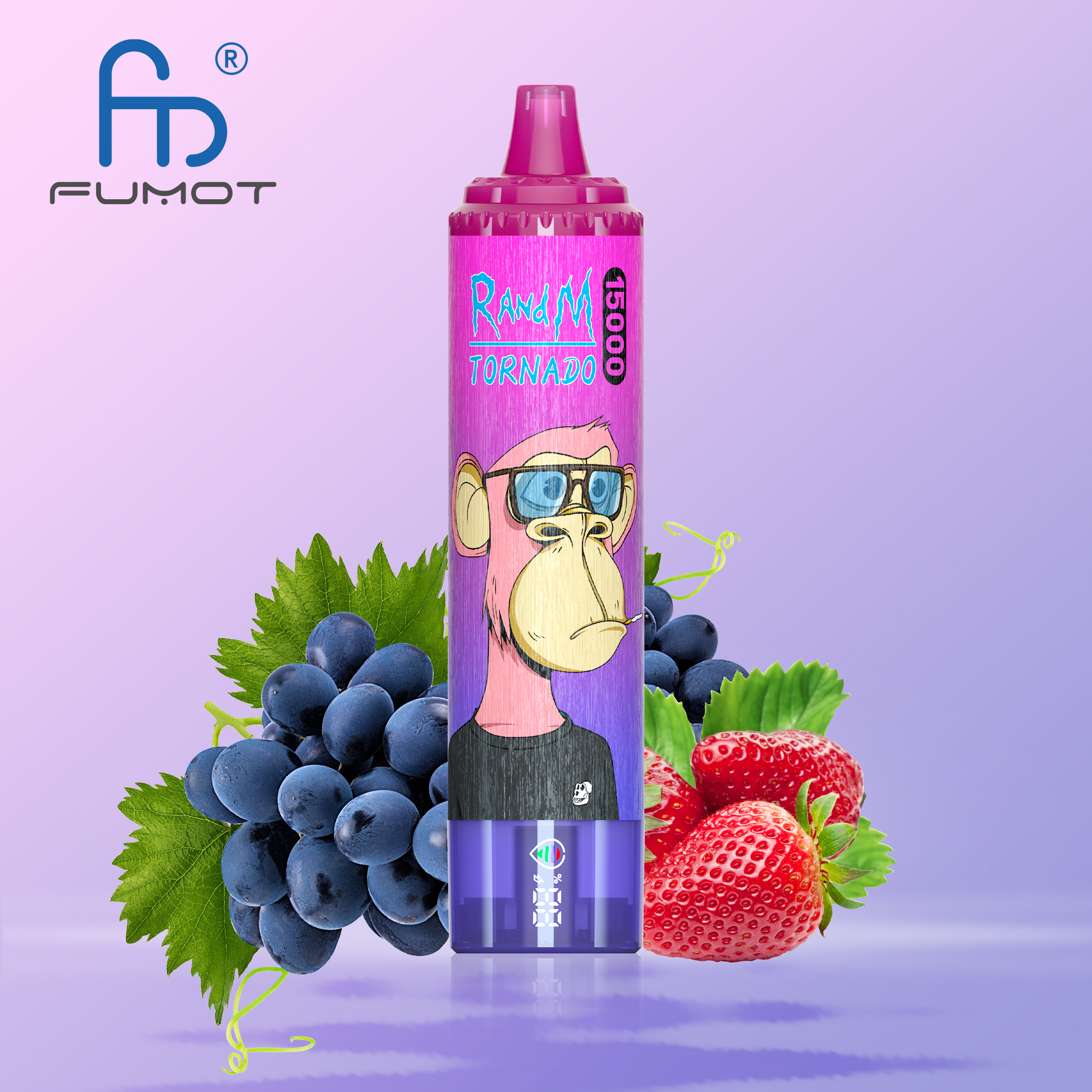 fumot-Tornado- 15000 puffs-vape-E-cigarette-Original factory low-price wholesale