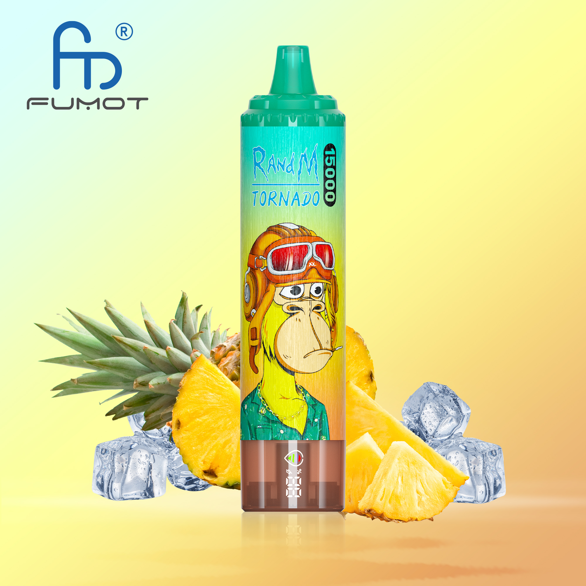 fumot-Tornado- 15000 puffs-vape-E-cigarette-Original factory low-price wholesale