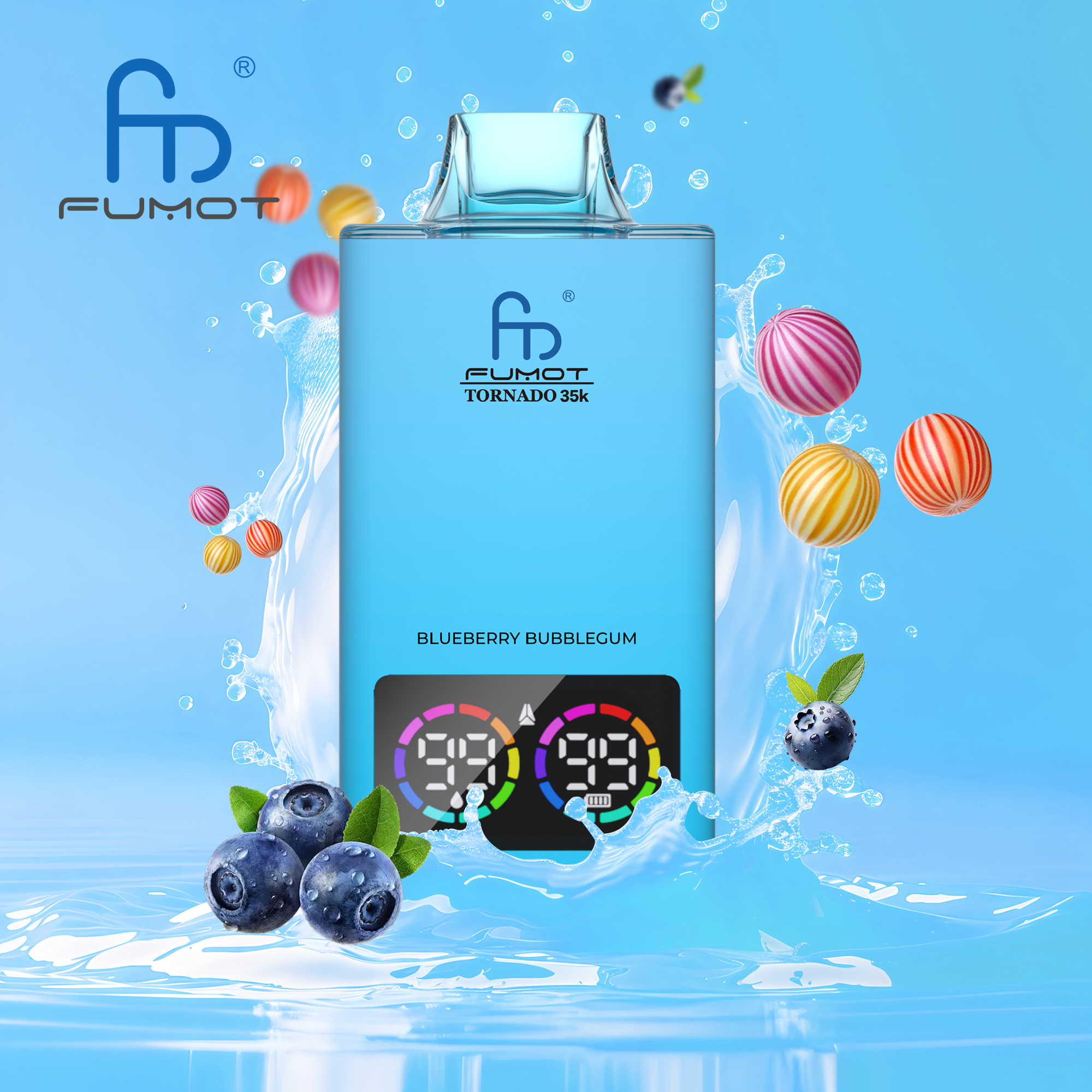 Tornado 35K Music-35000 puffs-vape-E-cigarette-Original factory low-price wholesale