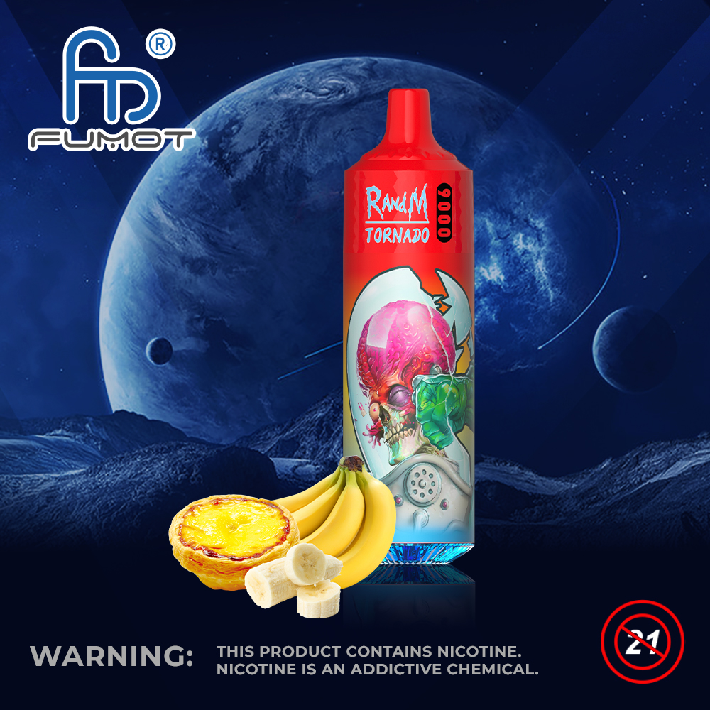 fumot-Tornado- 9000 puffs-vape-E-cigarette-Original factory low-price wholesale