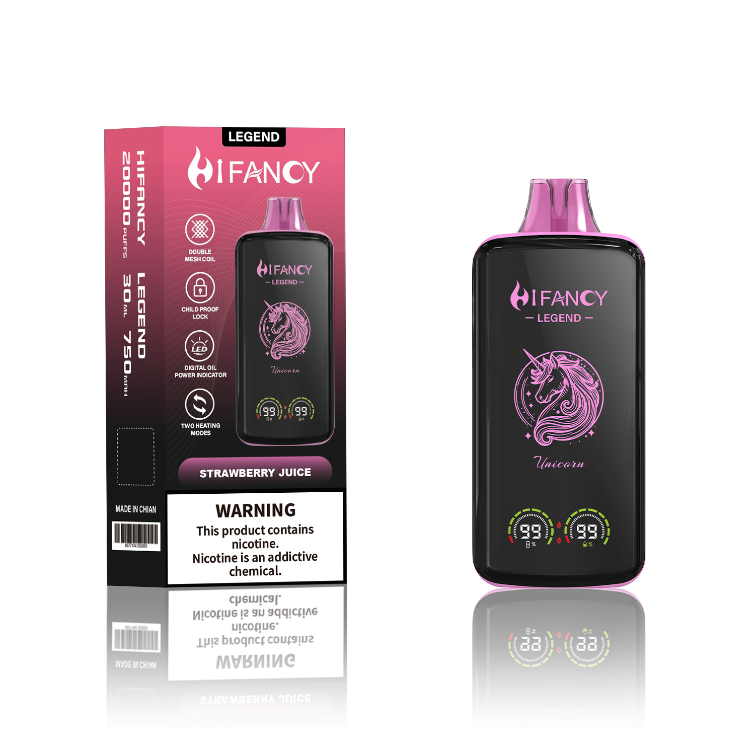 HIFANCY-20000 puffs-vape-E-cigarette