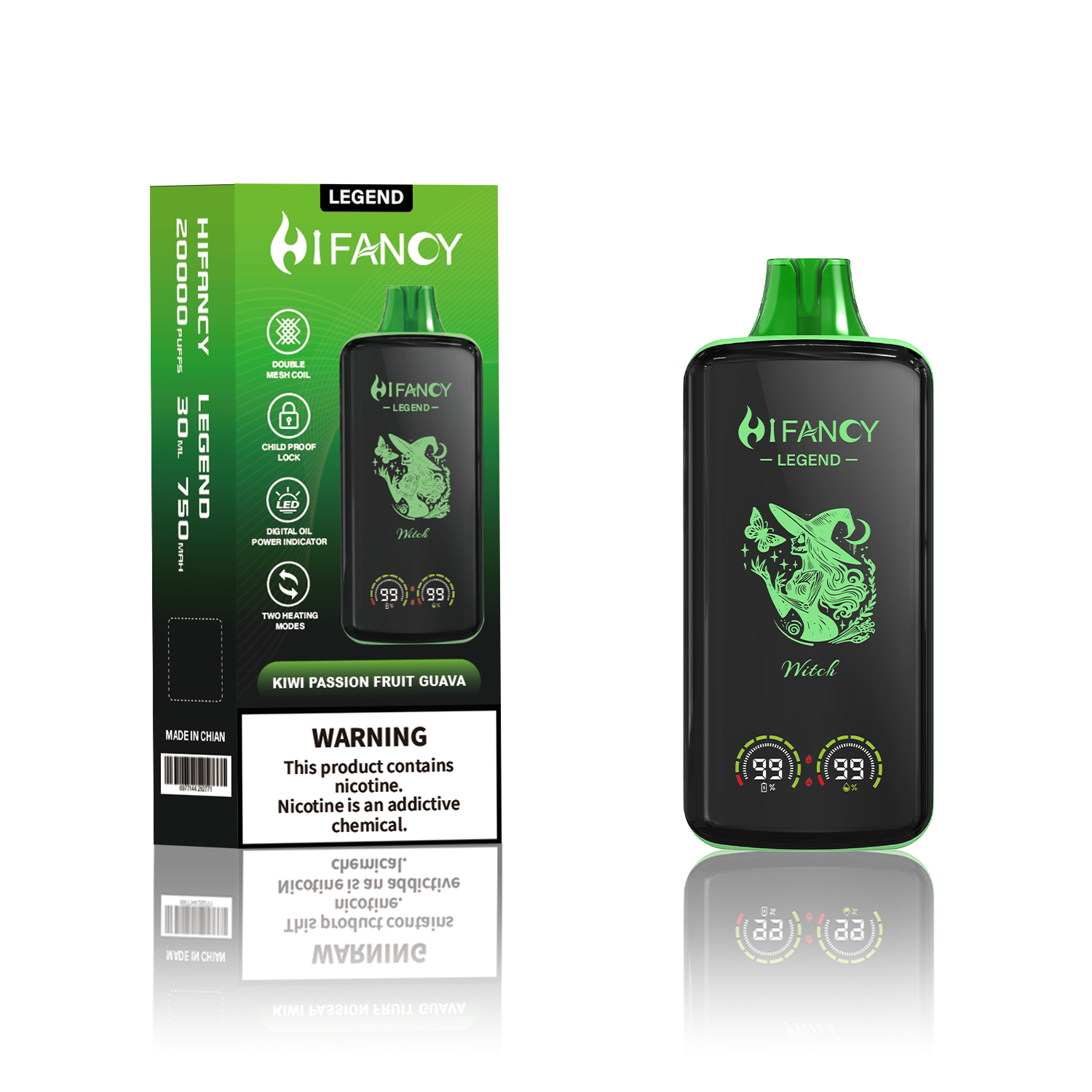 HIFANCY-20000 puffs-vape-E-cigarette