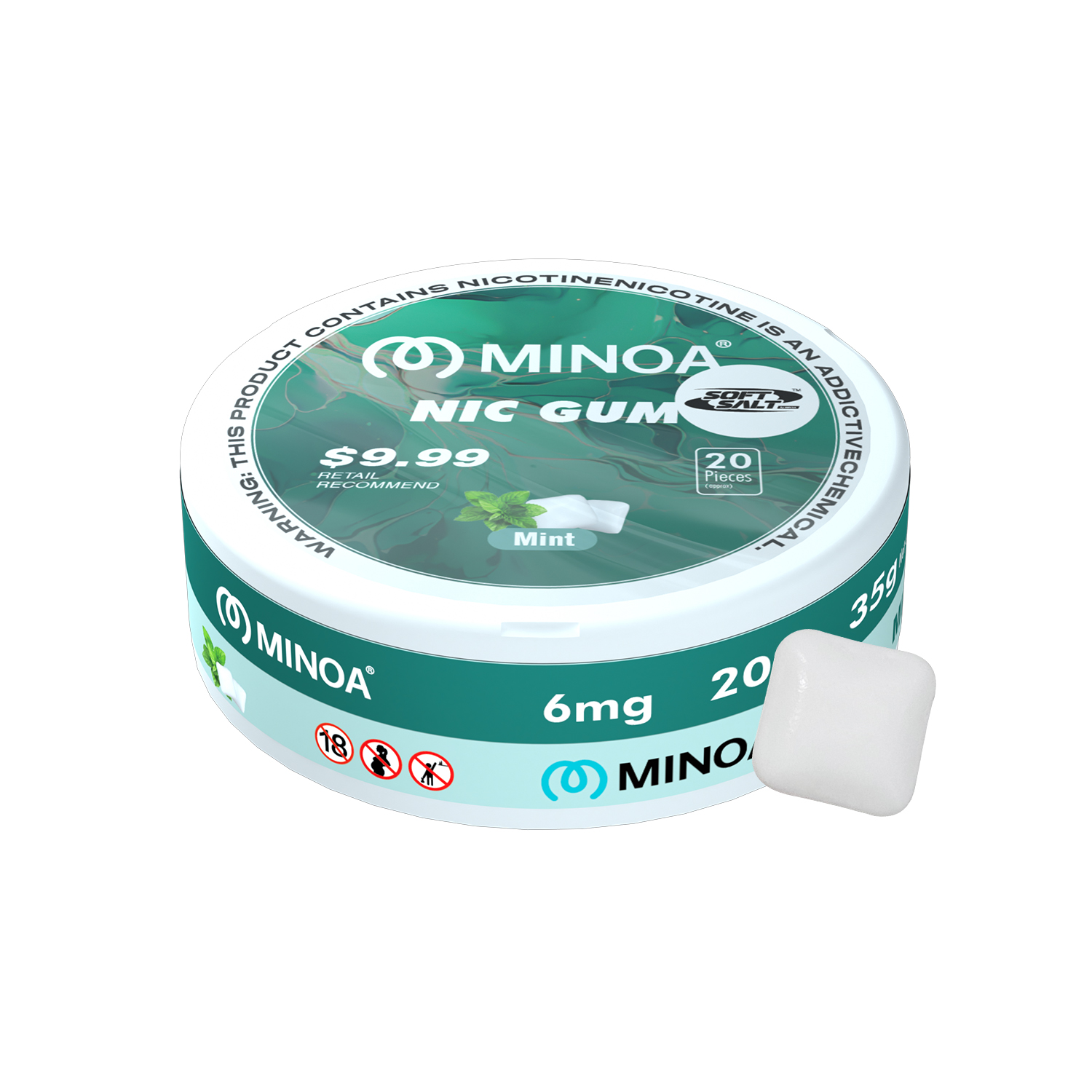 MINOA-nicotine gum-Box-Original factory low-price wholesale
