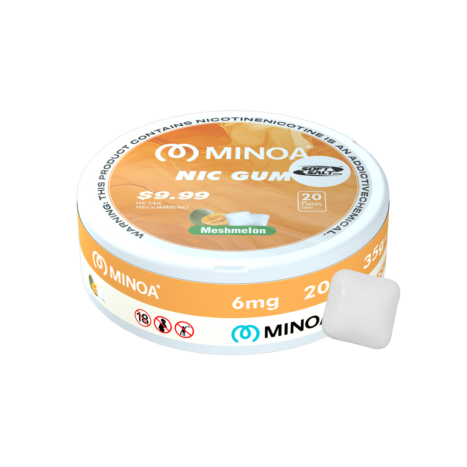 MINOA-nicotine gum-Box-Original factory low-price wholesale