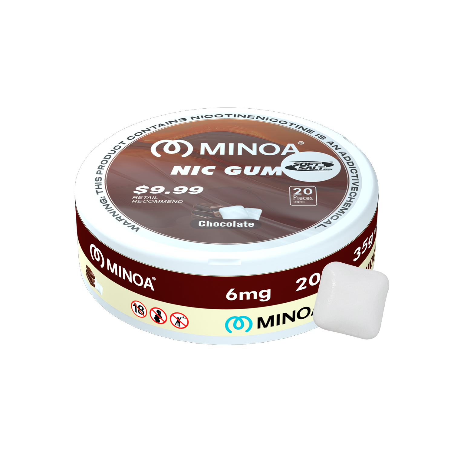 MINOA-nicotine gum-Box-Original factory low-price wholesale