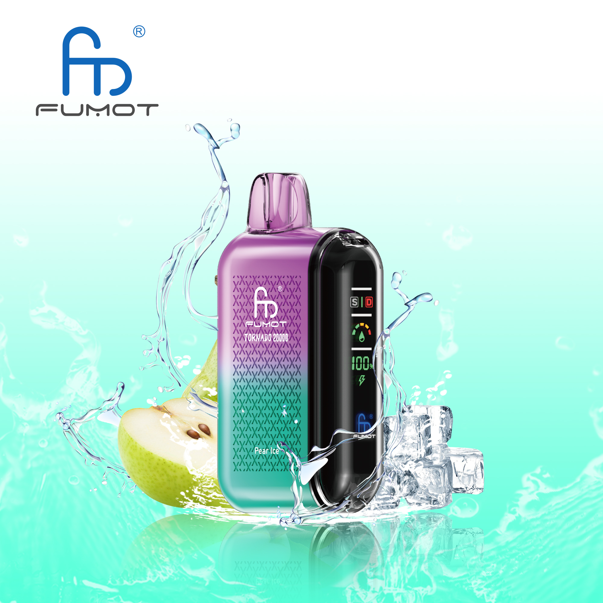 fumot-Tornado- 20000 puffs-vape-E-cigarette-Original factory low-price wholesale