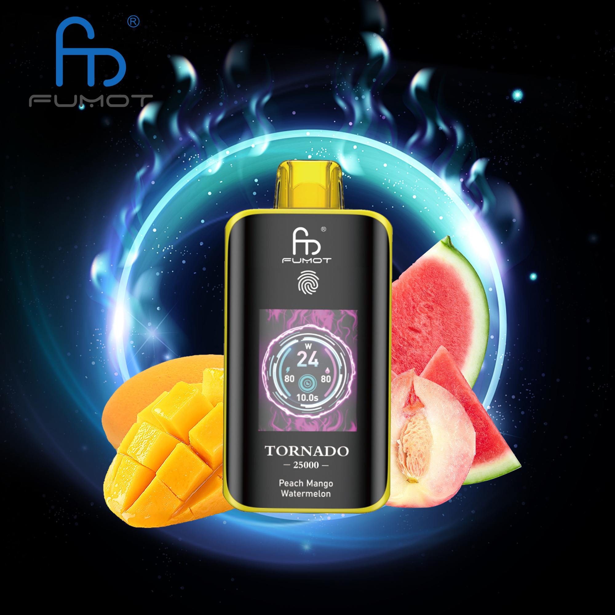 fumot-Tornado- 25000 puffs-vape-E-cigarette-Original factory low-price wholesale