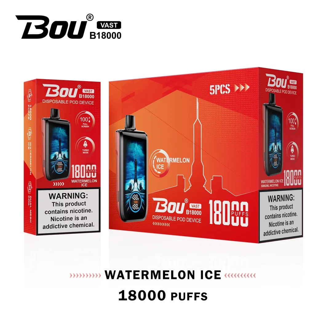 18000 Puffs Bou Vape-E-cigarette-Original factory low-price wholesale