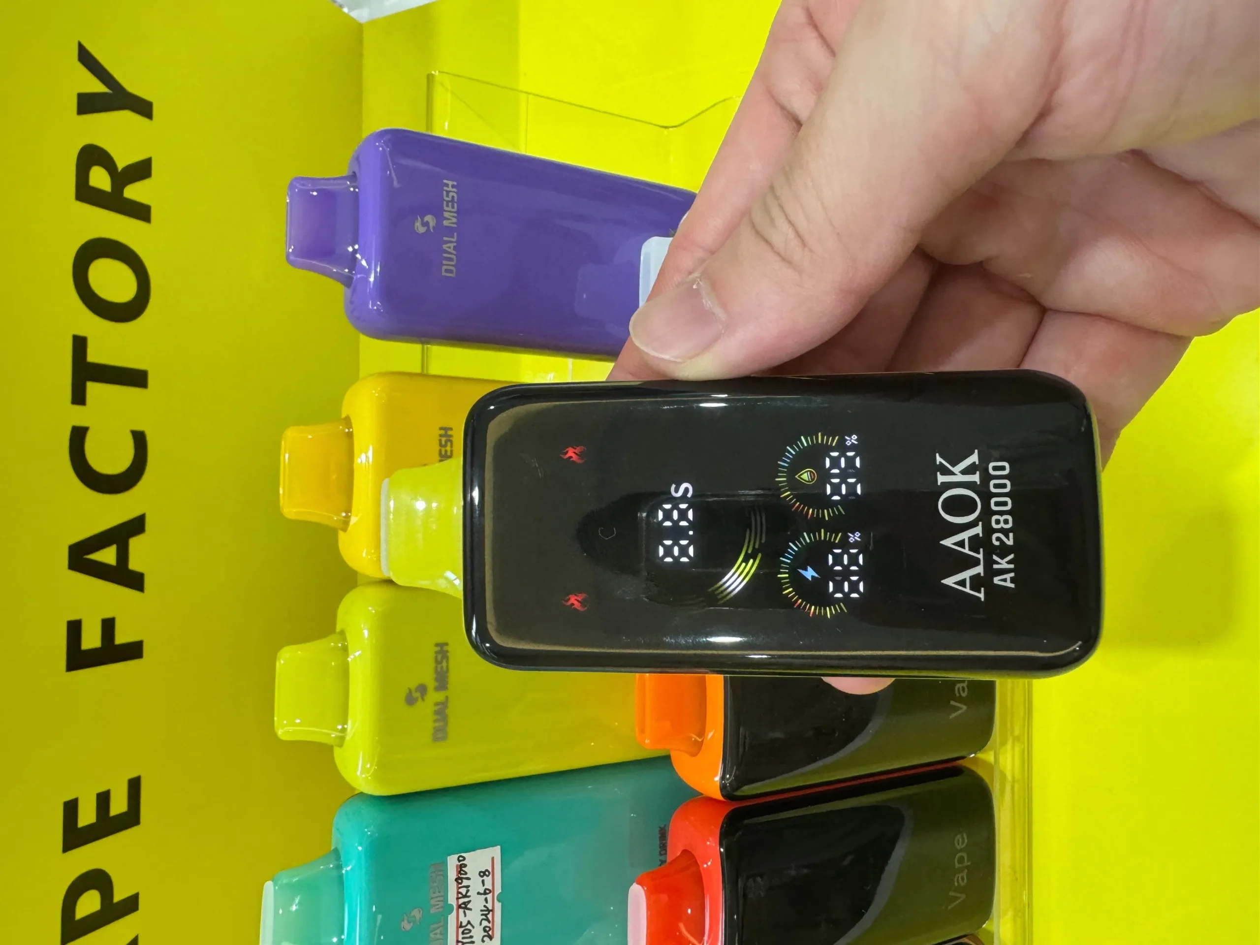 Aaok-28000 puffs--Vape-E-cigarette-Original factory low-price wholesale