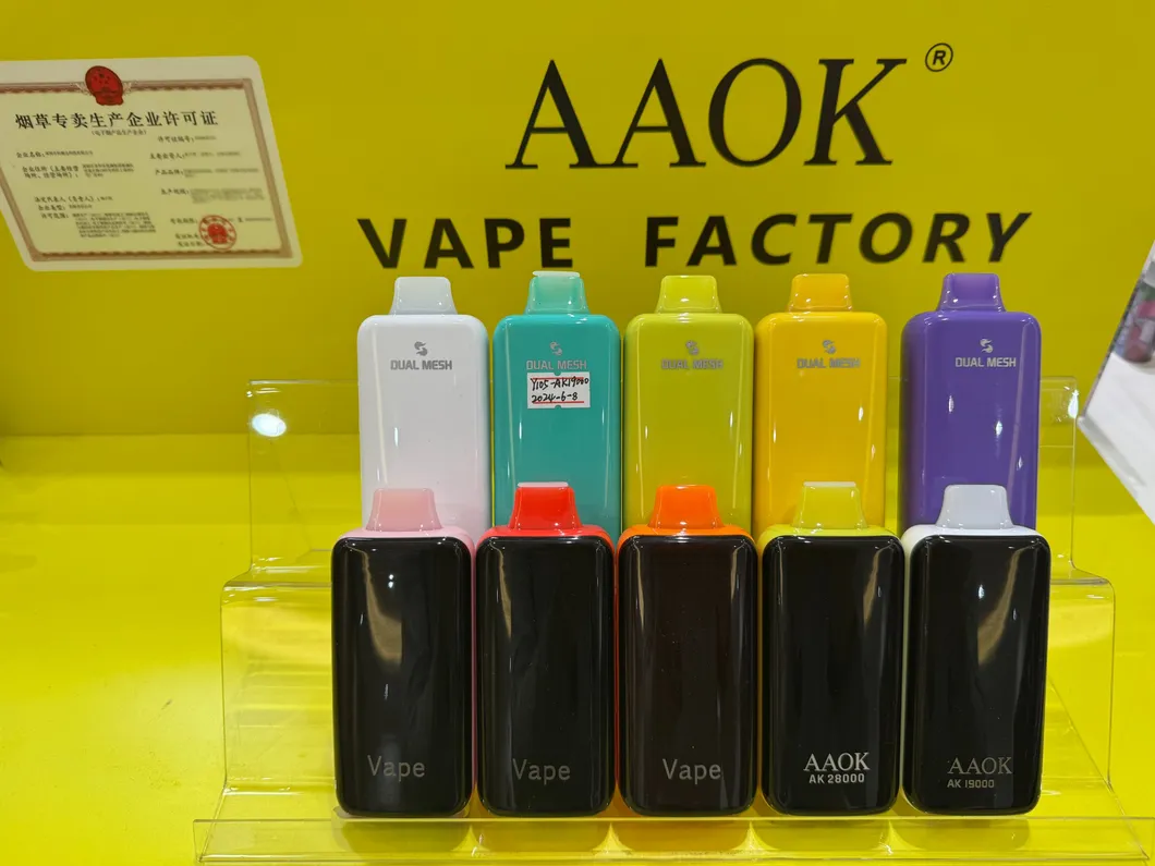 Aaok-28000 puffs--Vape-E-cigarette-Original factory low-price wholesale