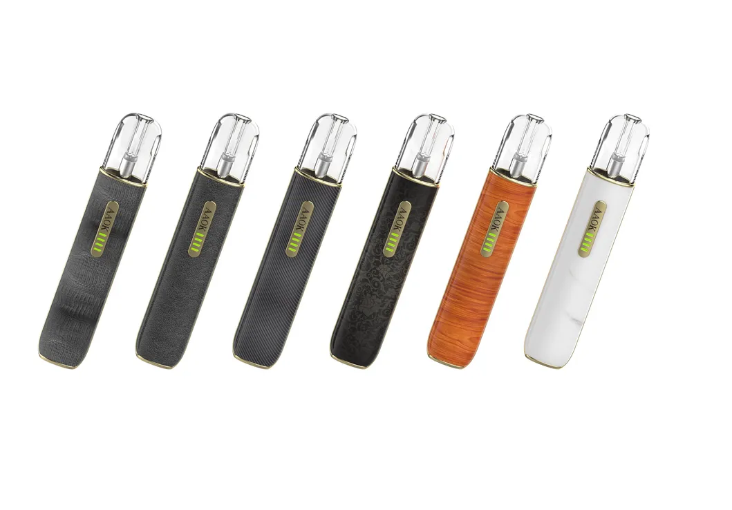 Aaok A39 Vape Mini E-Cigarette Disposable Pod Refilable Vaping Pen E Cigarette Vaper Rechargeable 2ml