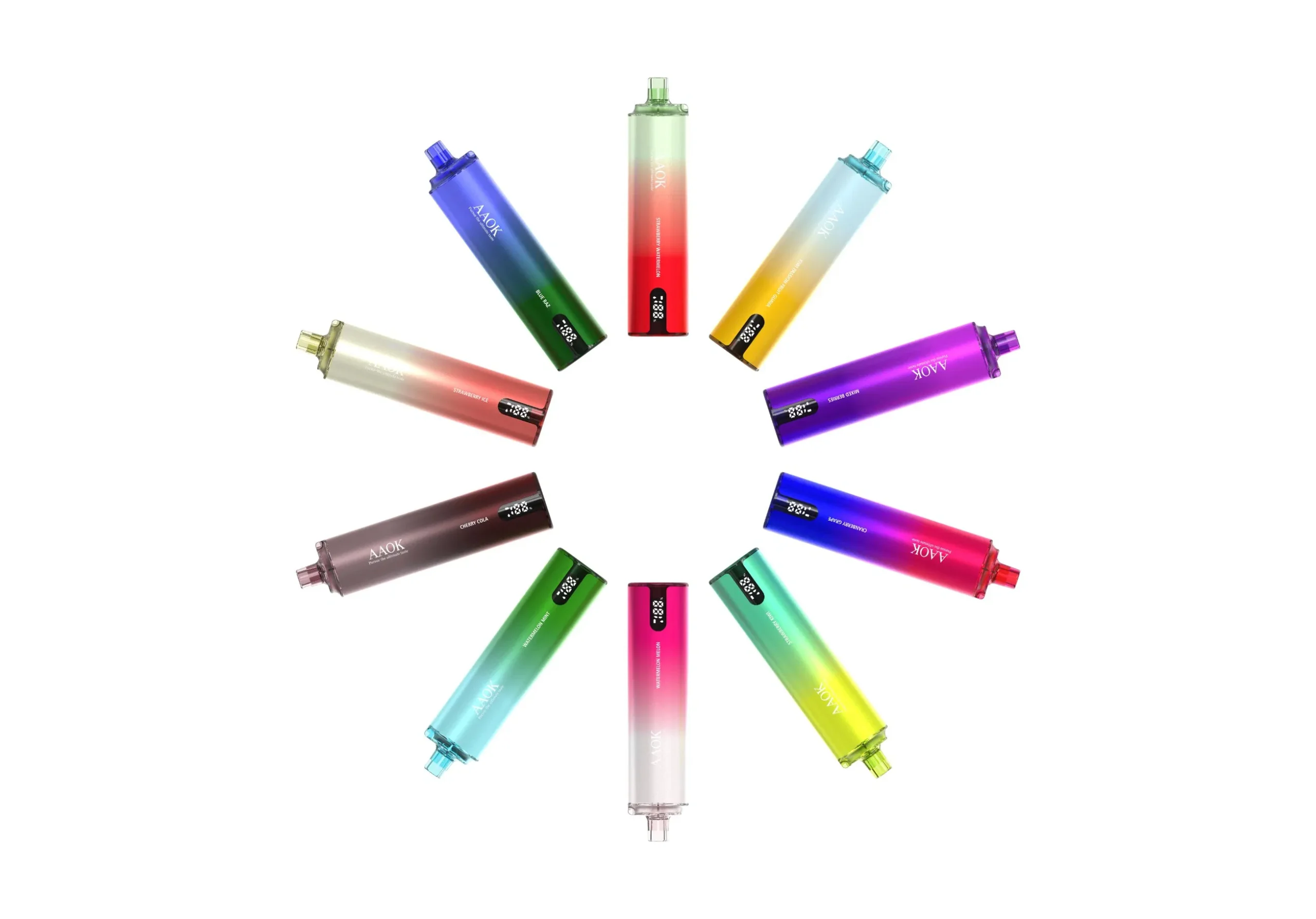 Aaok- A86 Display Screen Ecig Free Samples11000puffs--Vape-E-cigarette