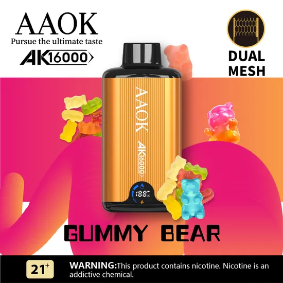 Aaok-AK16000-puffs--Vape-E-cigarette-Original factory low-price wholesale