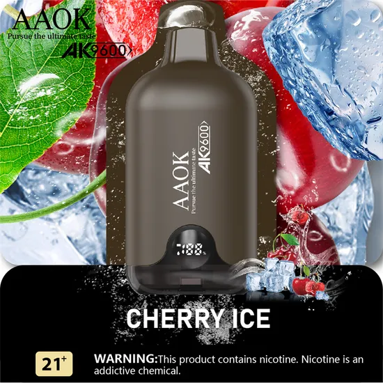 Aaok- Ak9600 Puffs-Vape-E-cigarette-Original factory low-price wholesale