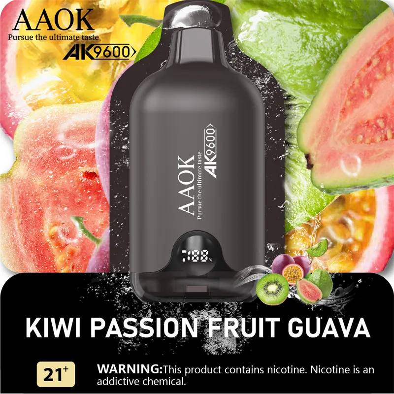 Aaok- Ak9600 Puffs-Vape-E-cigarette-Original factory low-price wholesale