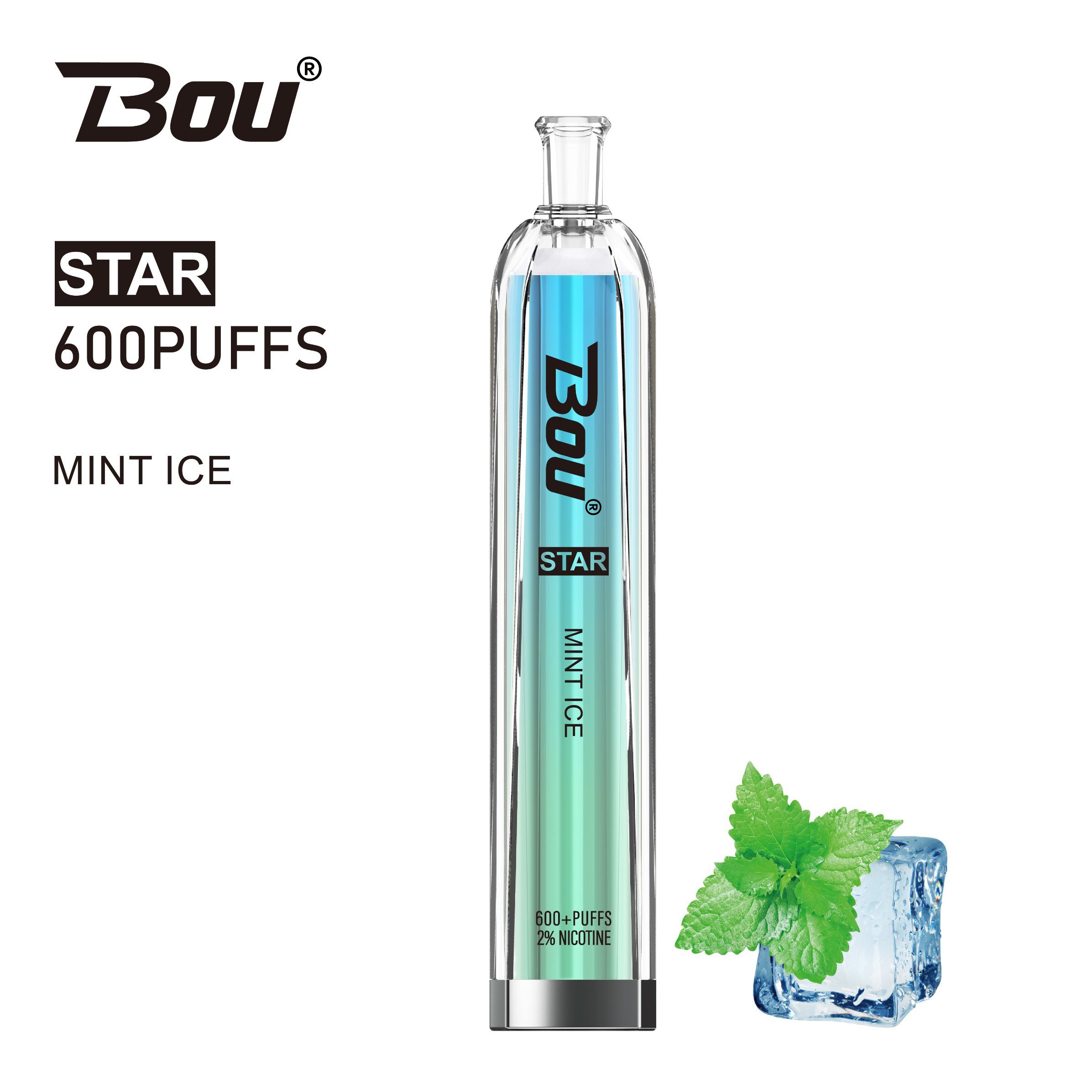 Bou-STAR-600 PUFFS-Vape-E-cigarette-