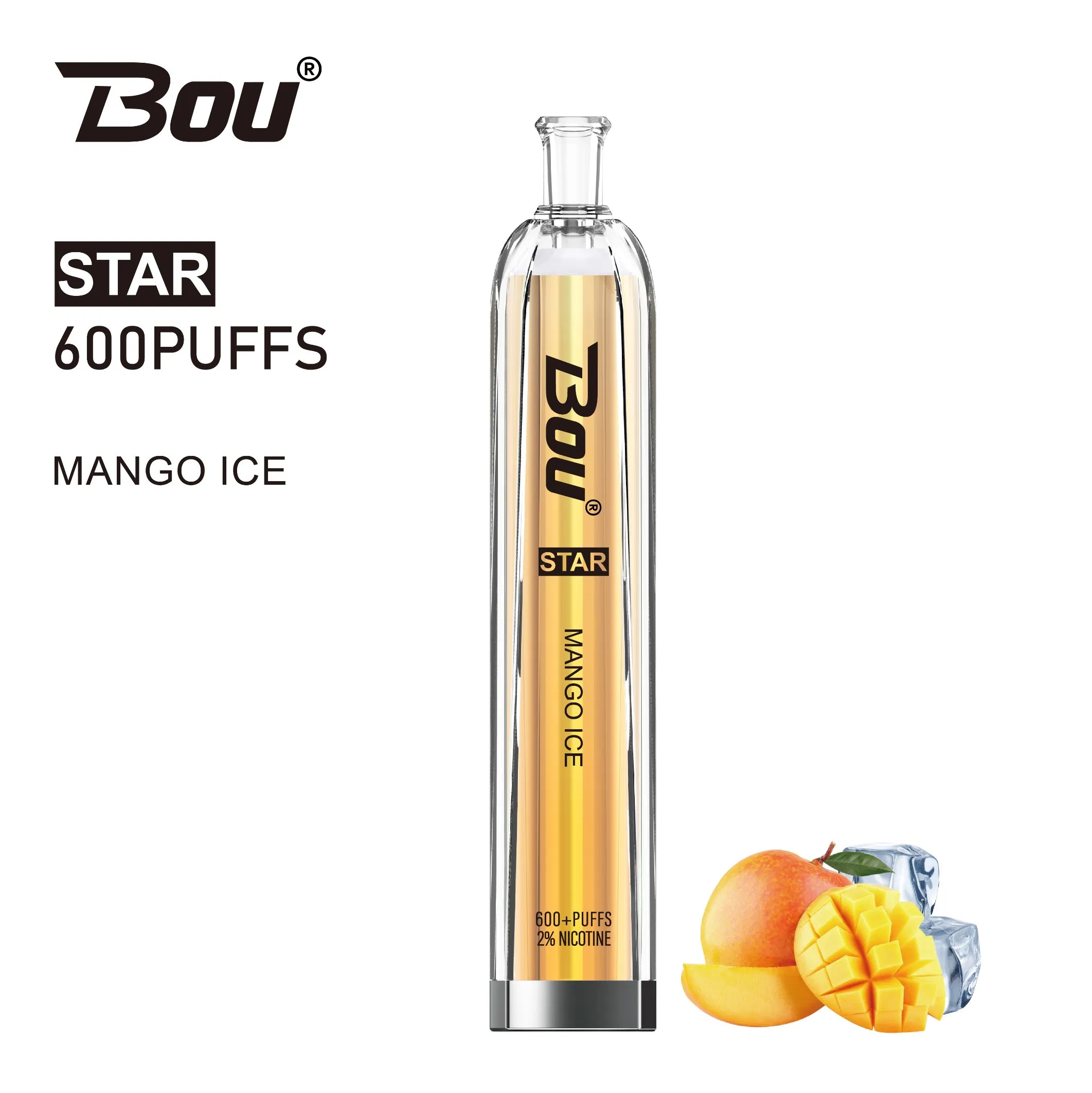 Bou-STAR-600 PUFFS-Vape-E-cigarette-