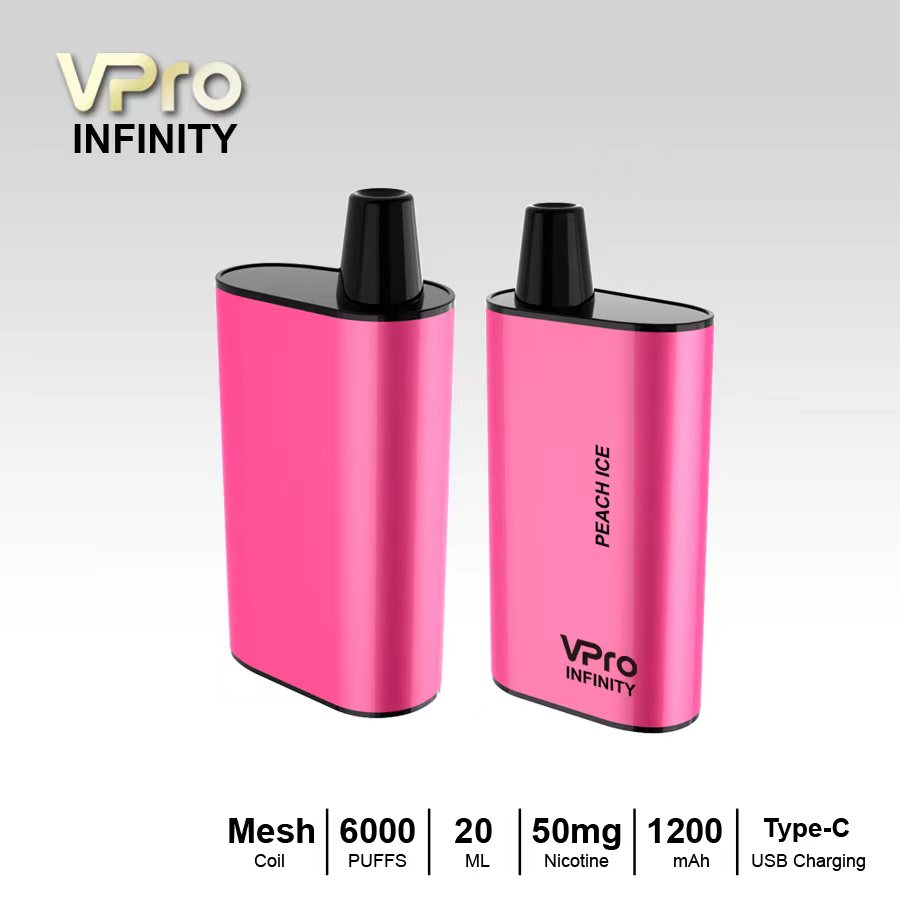 VPro-INFINITY-Vape-6000puffs original factory low price wholesale