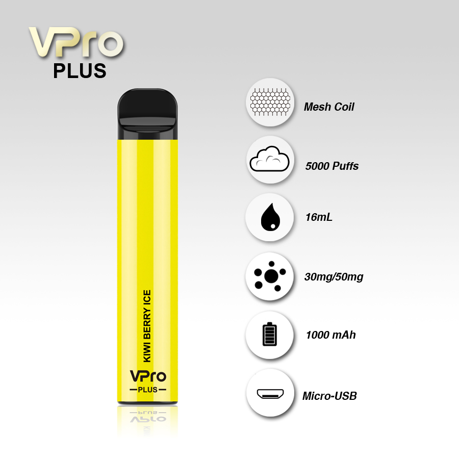 VPro-PLUS-5000 Puffs-Vape-China factory-low-price wholesale