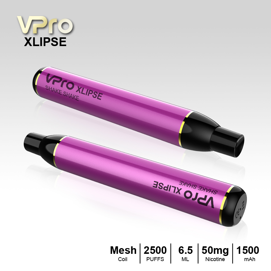 VPro-XLIPSE-vape-2500puffs-China factory low price wholesale