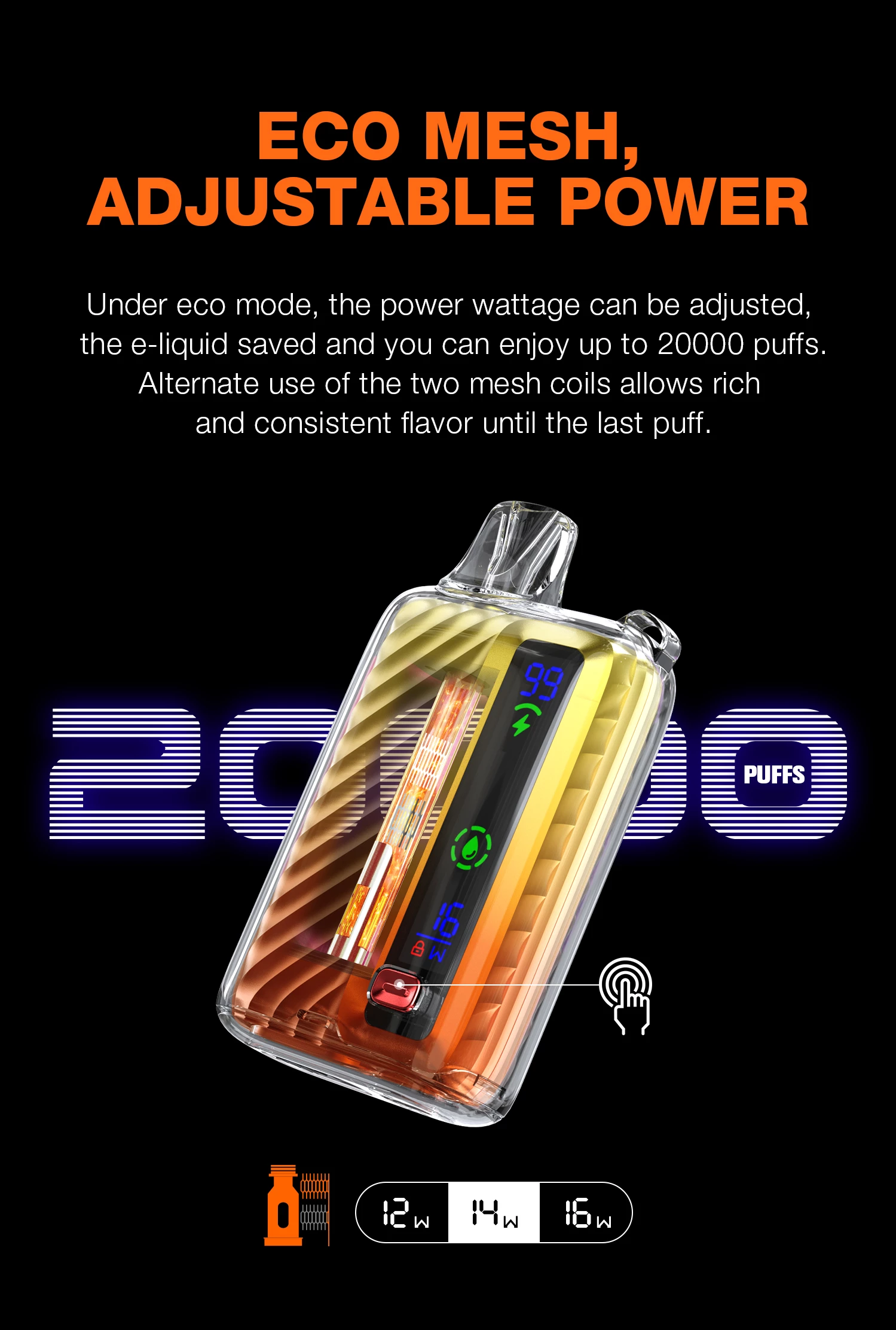 Vape-KEYSTONE-GOZILA-10000-20000puffs Original-factory-low-price-wholesale