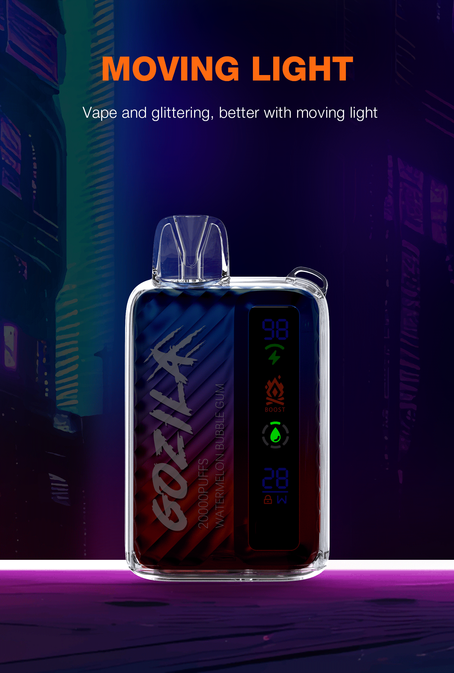 Vape-KEYSTONE-GOZILA-10000-20000puffs Original-factory-low-price-wholesale