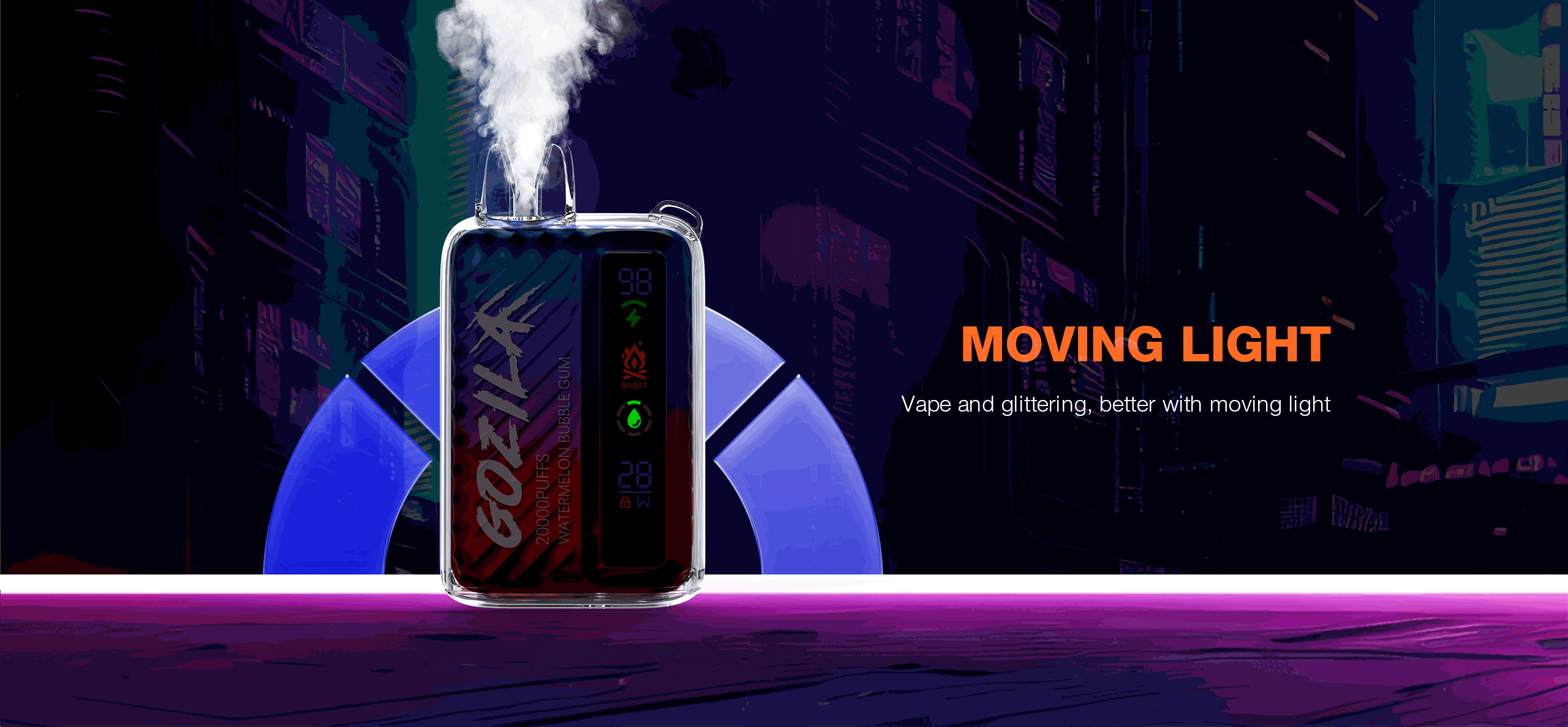 Vape-KEYSTONE-GOZILA-10000-20000puffs Original-factory-low-price-wholesale