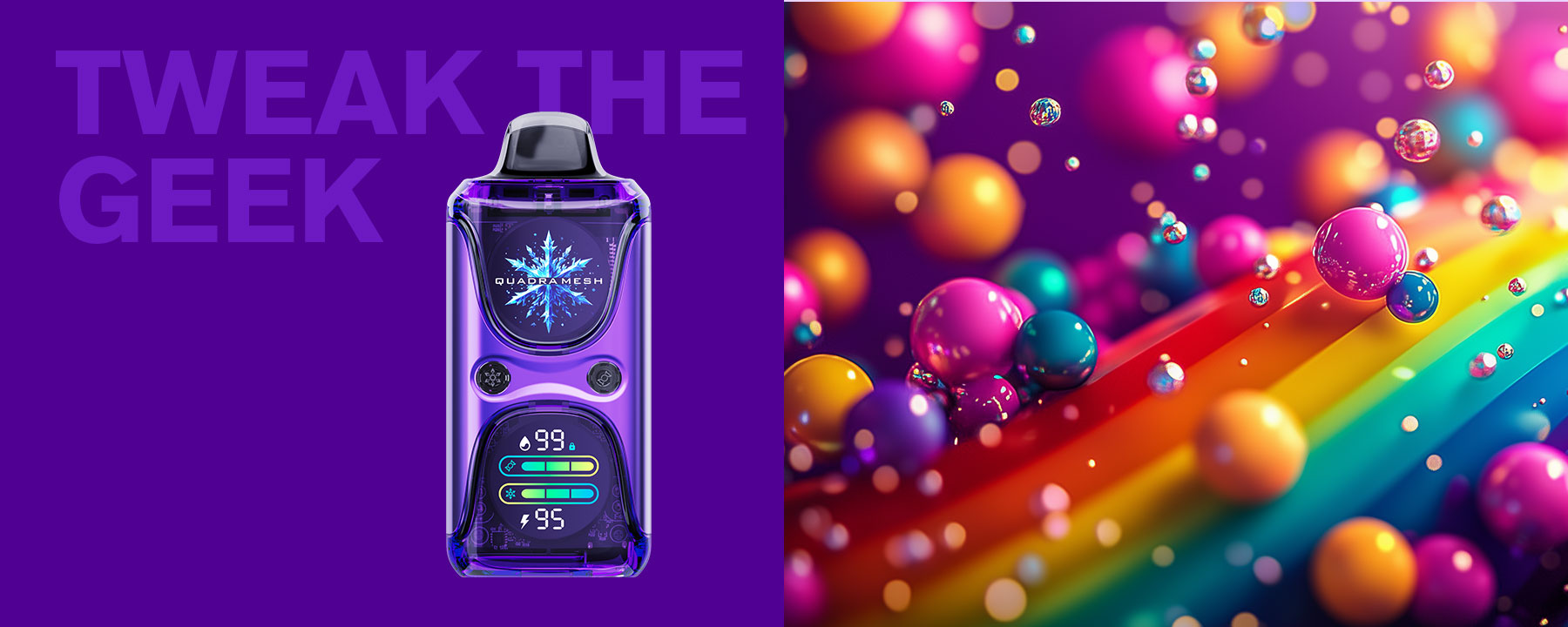 KEYSTONE Tweak Geek 60000 Puffs Vape โ Original Factory Wholesale