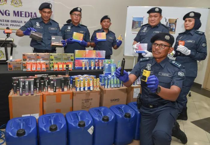 Malaysia's Vape Smuggling Crackdown